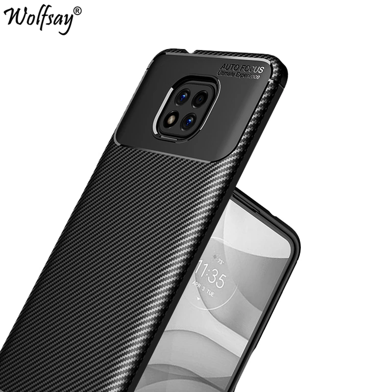 

Чехол для Motorola Moto G Power 2021, чехол из углеродного волокна для Moto G Power 2021, бампер, резиновый силиконовый чехол для Moto G Power 2021