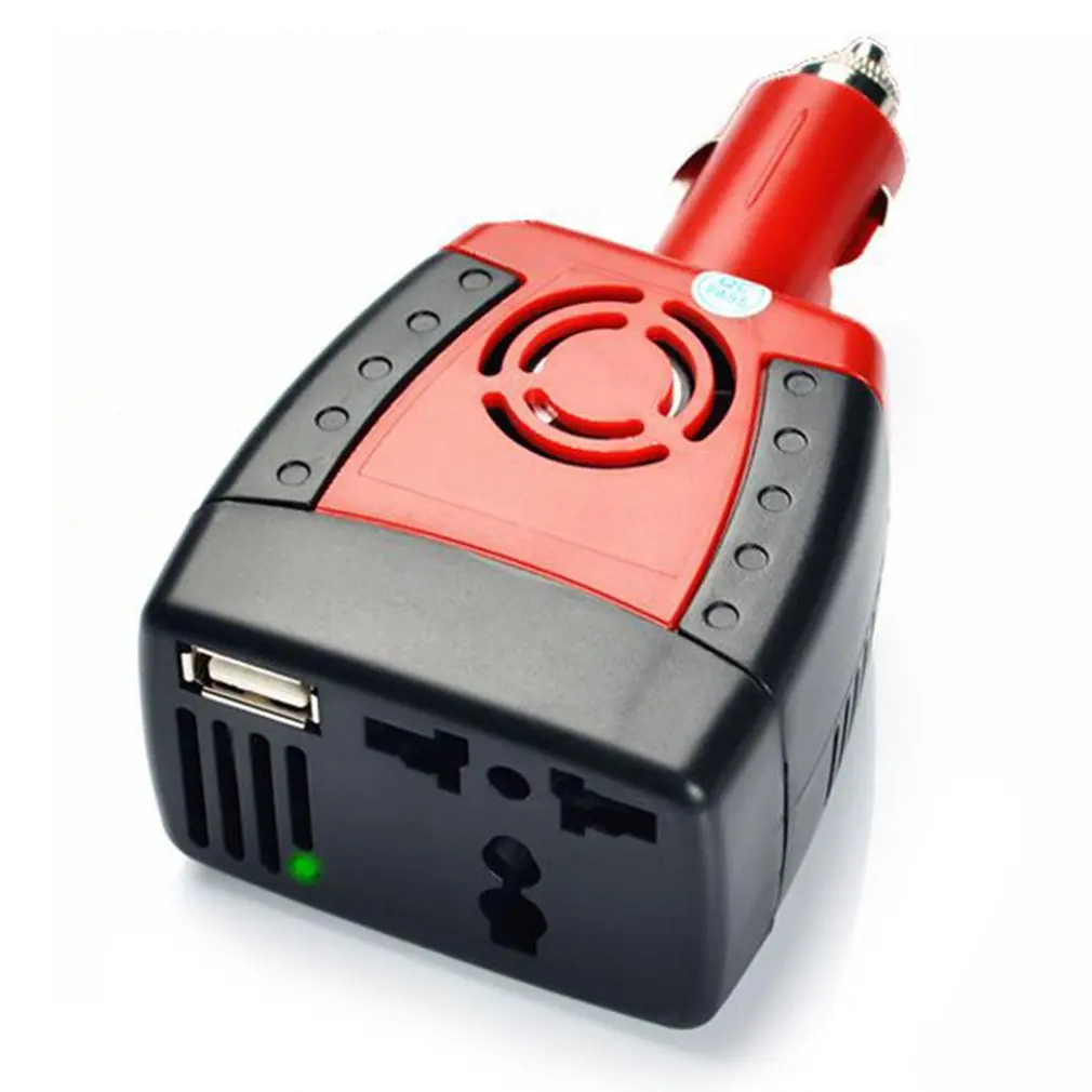 

150W Car Inverter 12V To 220V 110V Power Converter Cigarette Lighter Power Supply Inverter Adapter For Electrical Equipments