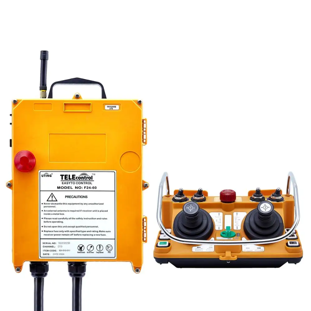 

Hoist Remote Control F24-60 Hydraulic Joystick Industrial Controller