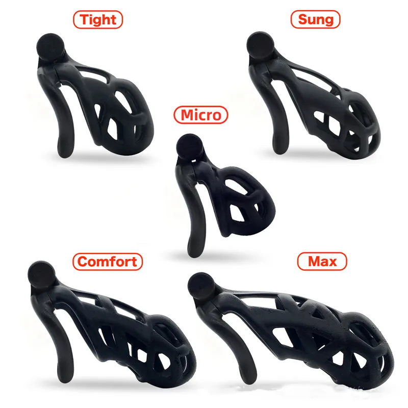 Новое улучшенное мужское устройство верности Кобра с 4 кольцами для пениса в