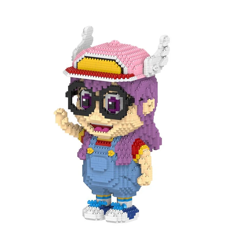 

Cartoon Girl Building Blocks Dr. Slumped DIY Mini Bricks Assembly Model Mirco Blocks Gifts Toys For Kids 2642pcs Blocks