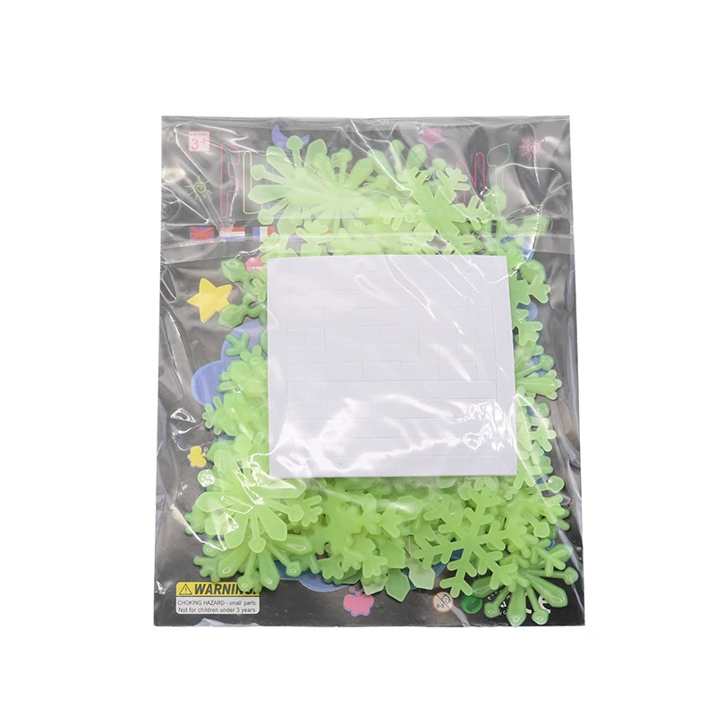 Флуоресцентные наклейки для окон 50 шт