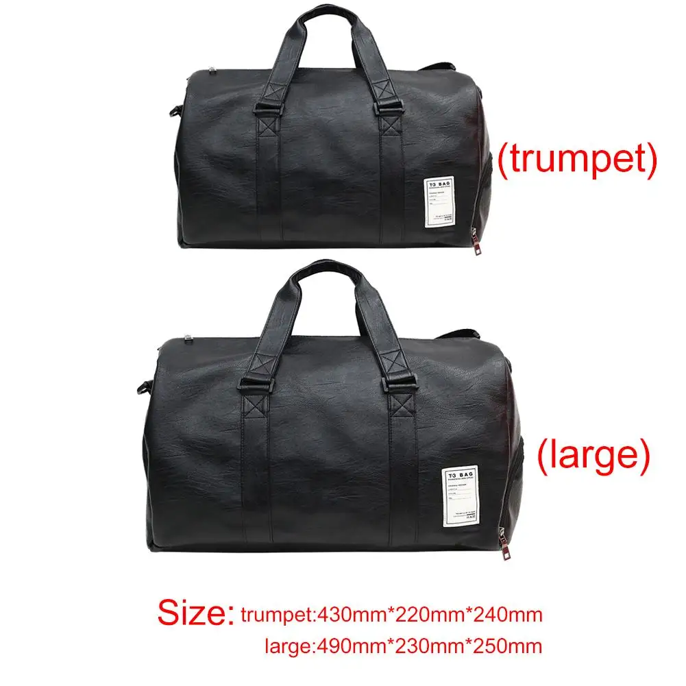 

Waterproof Separation Yoga Duffle Handbags Leather Unisex Sport Weekend Bag Portable Leisure Sports/Bodybuilding Bag