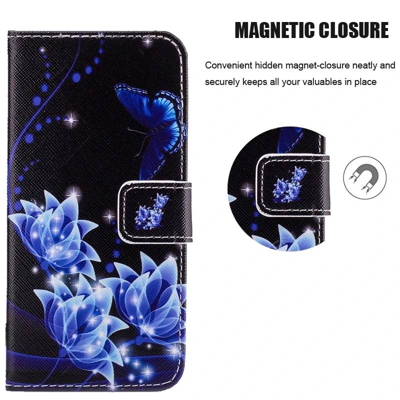 Кожаный чехол-книжка для iphone 12 mini 11 Pro Max SE XS XR X 7 8 Plus бумажник Samsung J4 J6 A6 J8 A8 STAR J7 J3 |