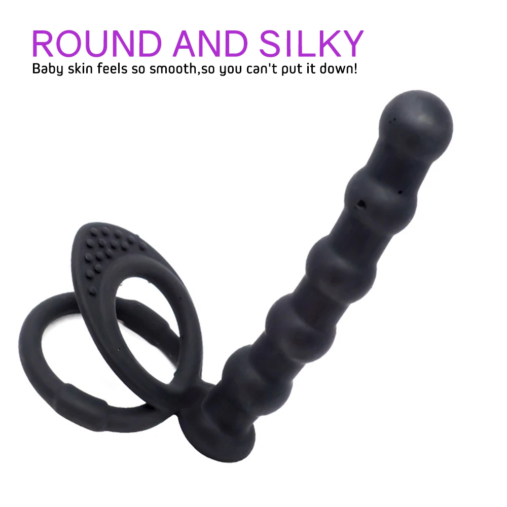 Секс-игрушки для мужчин анальный вибратор двойное проникновение strapon анальные