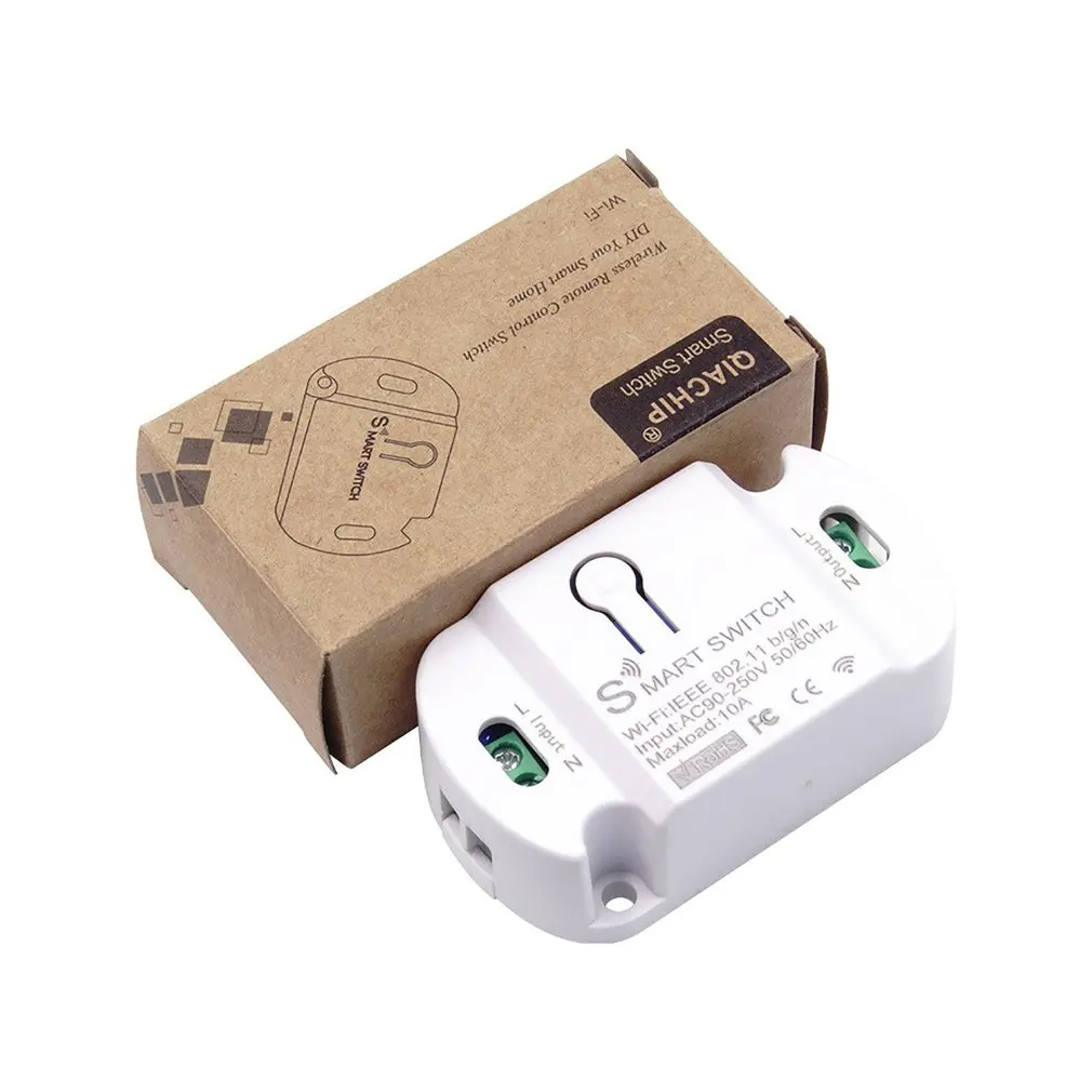 

10A Wifi Smart Switch Timer DIY Wireless Switches Smart Home Automation Remote Control Compatible Automation Module