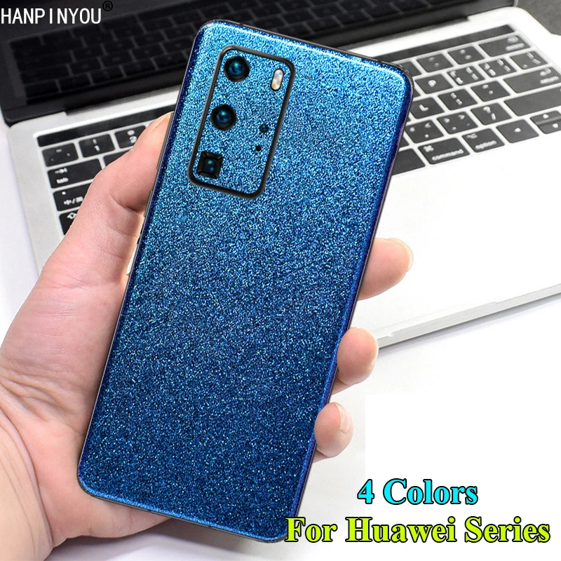 Для Huawei P30 P40 P20 Pro Lite Nova 3e 4e задняя градиентная Блестящая крышка блестящая Алмазная