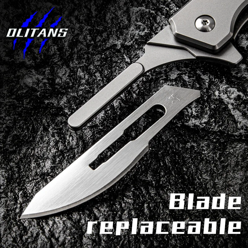 Мини-скальпель из титанового сплава с ЧПУ быстро открывающийся медицинский