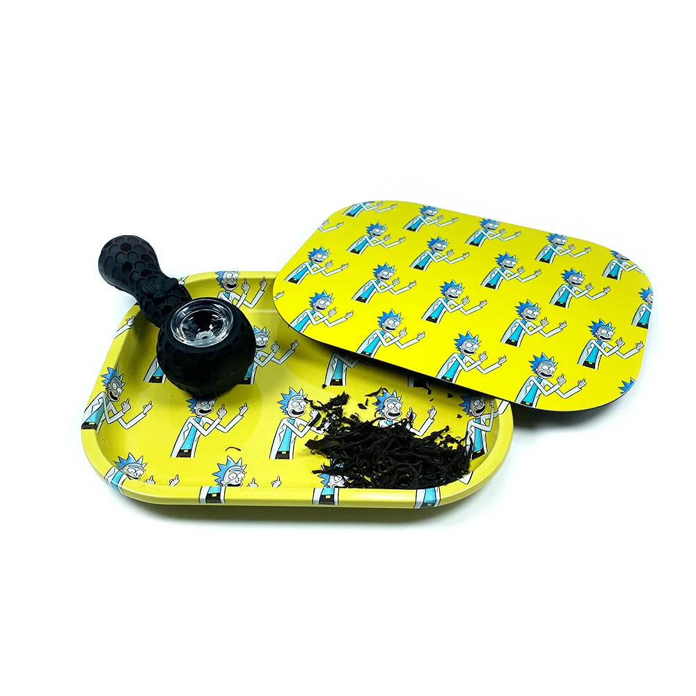 1 шт. металлический поднос для измельчителя табака | Дом и сад