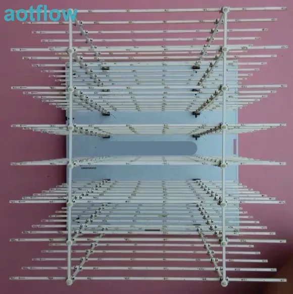 

LED Bar For 3D Light Squared 8X8X8 LED Cube Blue Ray LED 0603 LED For 3D Advertising player of Naked eye 3D DIY kIT aotflow