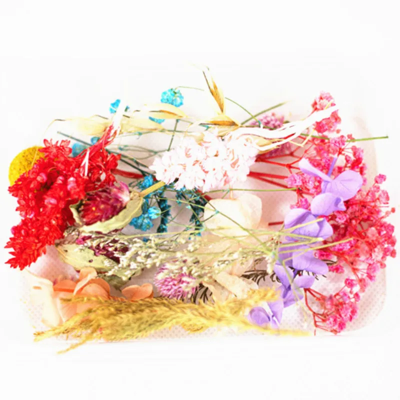 Искусственные цветы для сухих растений сделай сам 1 коробка эпоксидная смола