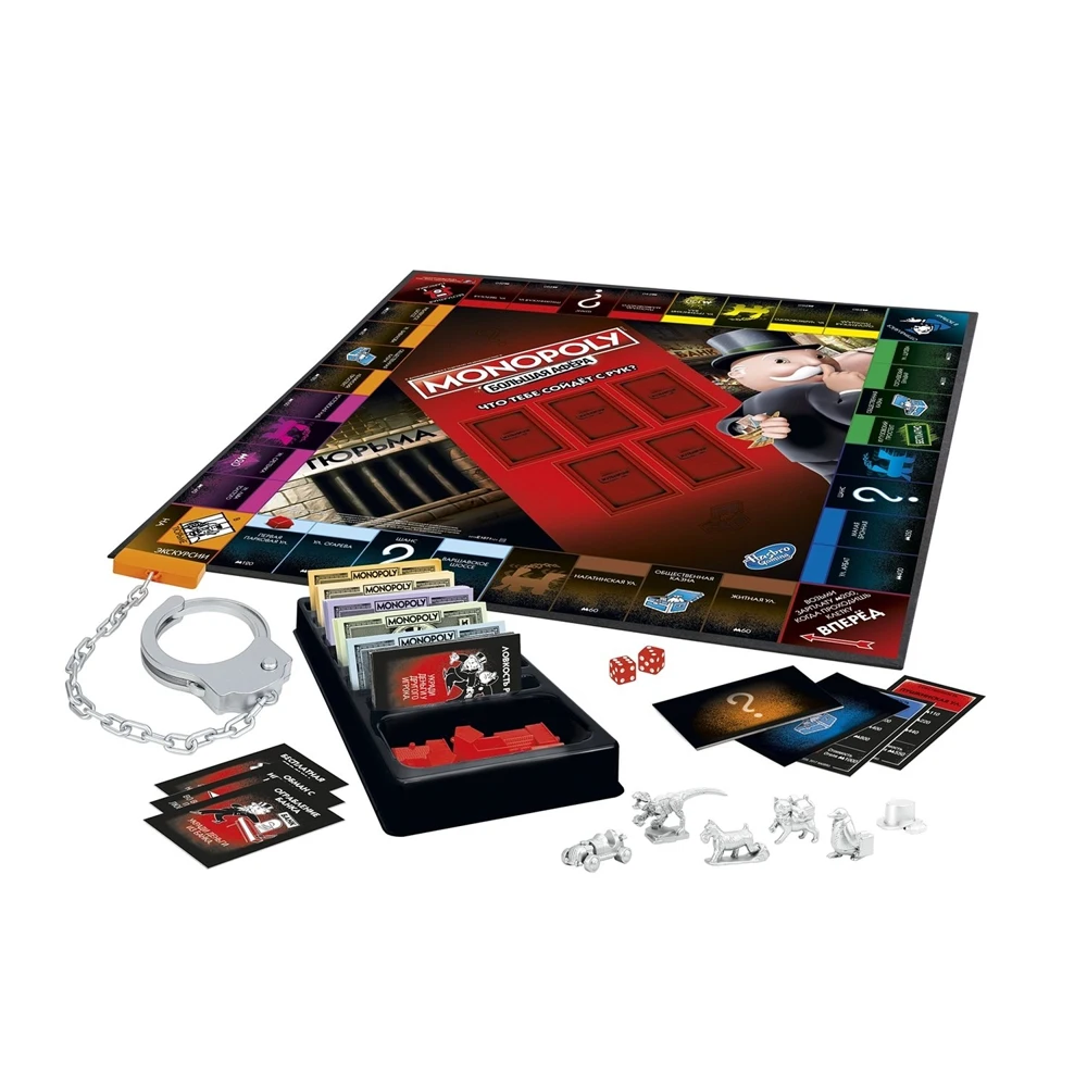 Игра настольная Hasbro Games Монополия большая афера E1871121|Настольные игры| |