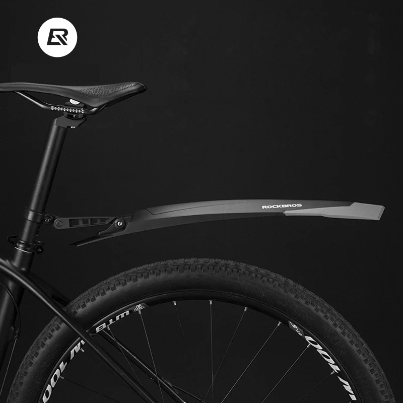 Rockbros Велосипедное крыло MTB дорожный велосипед велосипедные Крылья брызговик горный велосипед быстросъемный Прочный Крыло велосипедные аксессуары