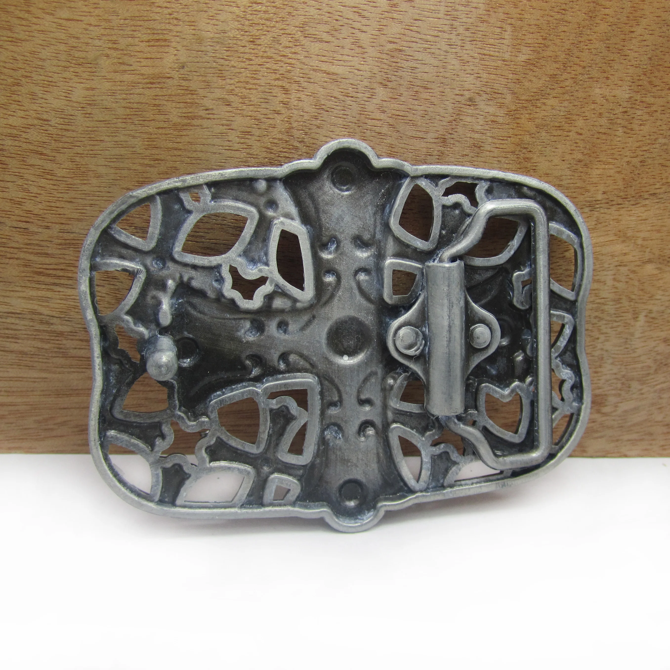 BuckleClub Ретро цинковый сплав красный эмалированный крест Джинсы подарок