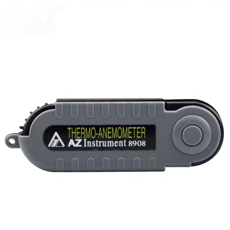 Digital AZ8908 Mini Wind Speed Meter Type Thermometer Hygrometer Anemometer 6 Units Selectable | Инструменты