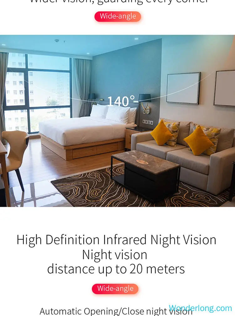 Full HD 1920x1080 WiFi мини-камера, настольная камера ночного видения, беспроводная няня камера, IP часы, Поддержка Android/iOS, телефон, видео камера