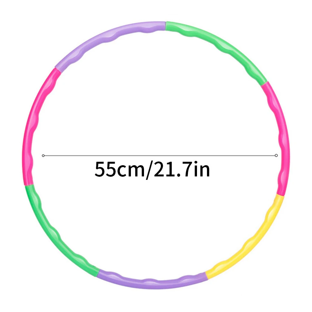 

Removable Sport Hoop Children Portable Abdominal Exercise Gym Plastic Fitness Training Hoola Circle Detachable And Spliced