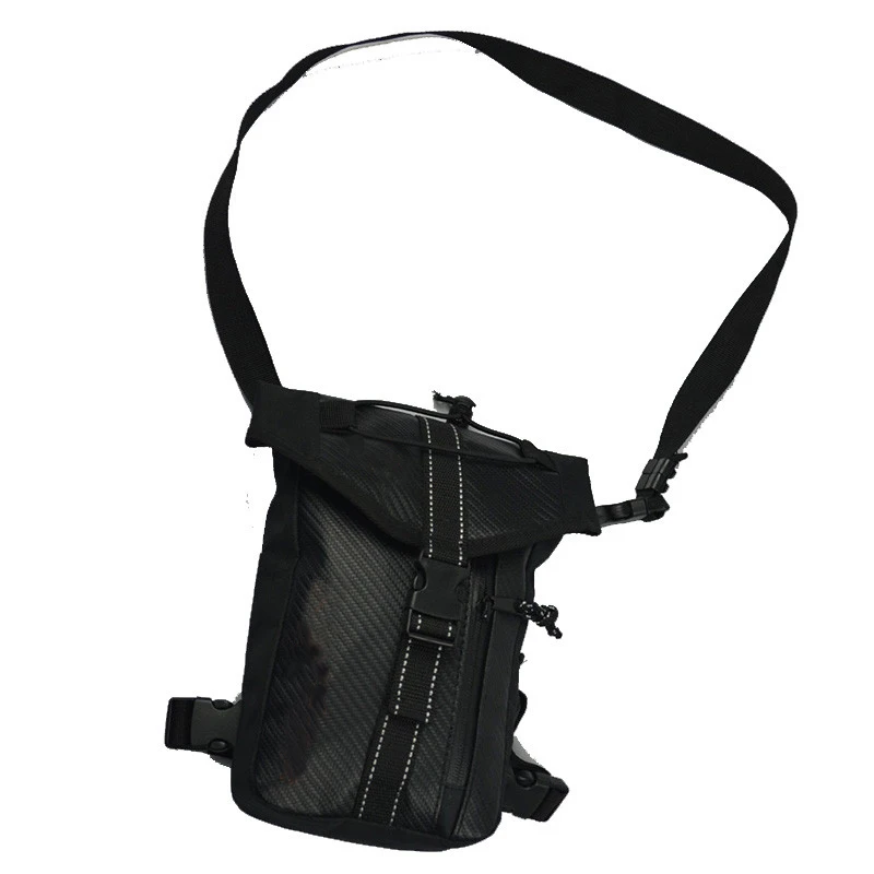 

Waterproof Oxford Men Motorcycle Rider Waist Pack Bag Hip Bum Drop Pouch Shoulder Crossbody Messenger Travel Belt Fanny Leg Bag