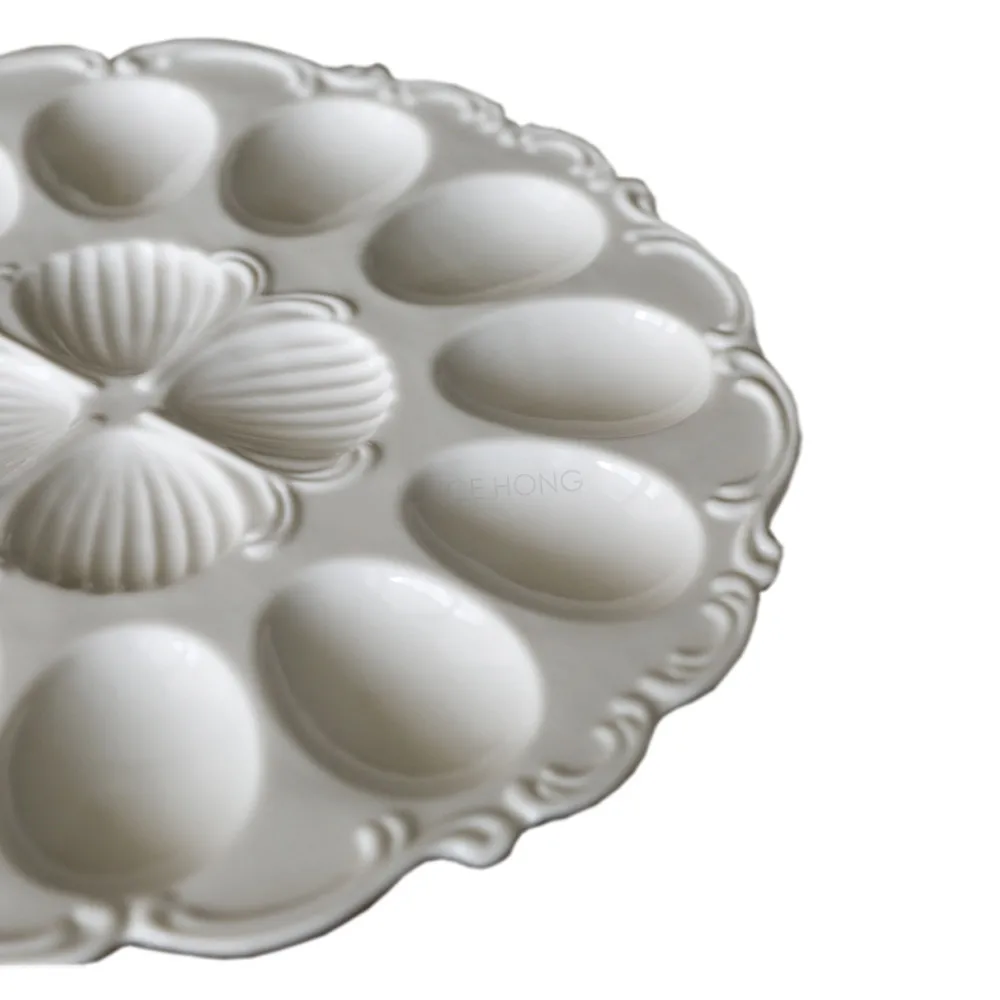 Фарфоровый держатель для яиц 1 шт. керамические тарелки миски хранения яиц|Блюдца