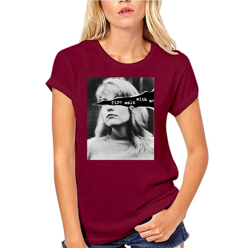 Японский Твин Пикс Футболка женская повседневная мужская рубашка с коротким