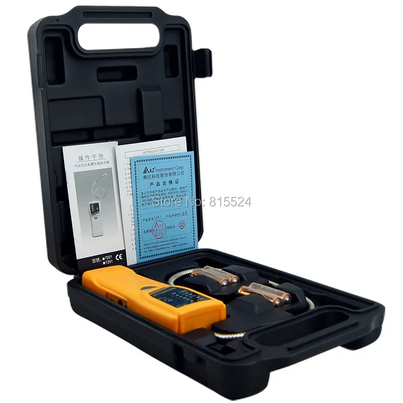 Портативный детектор утечки пропана и метана AZ7201 тестер-измеритель | Инструменты