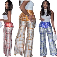 womens casual pants 2021 autumn fashion new sexy positioning printing wide leg pants high quality african long pant overalls