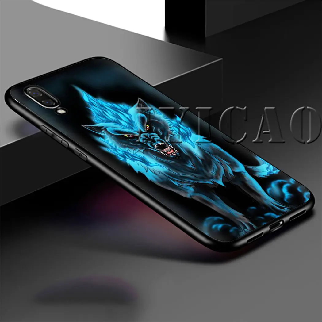 Мягкий чехол Wolf для huawei P20 Lite 2018 2019 Pro P30 P Smart Z Plus | Мобильные телефоны и аксессуары