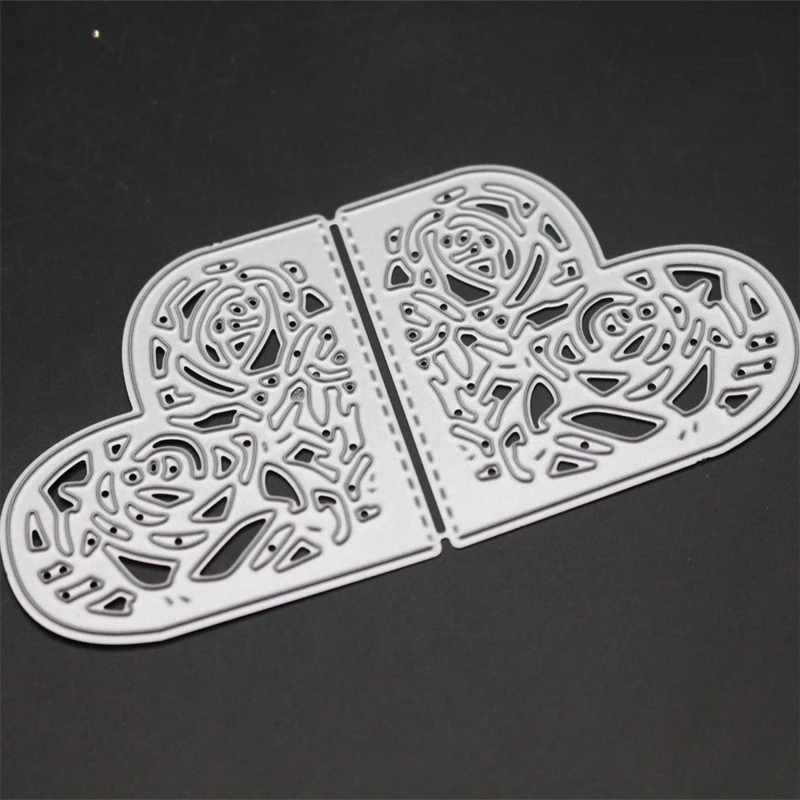 YINISE скрапбук металлические режущие штампы для трафареты скрапбукинга любовь