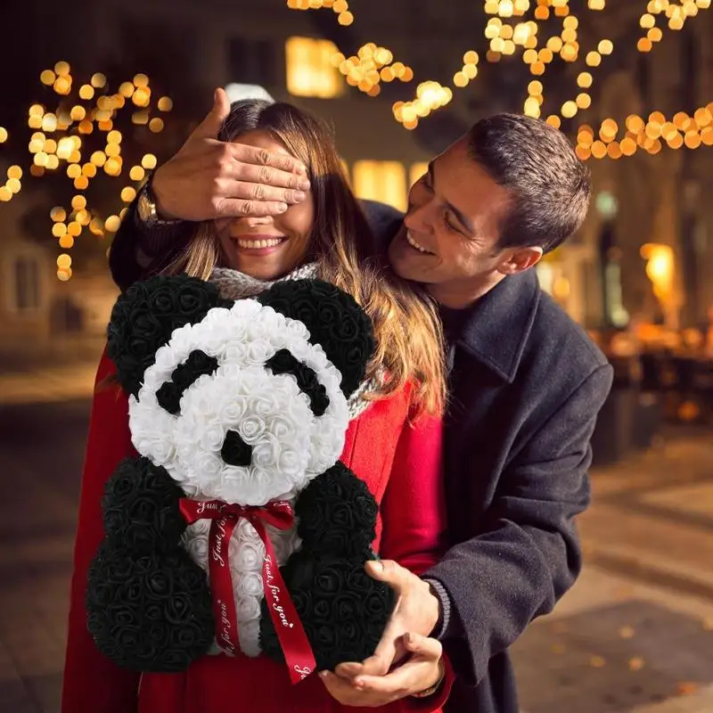 Консервированный цветок розы мыло Искусственные цветы День Святого Валентина