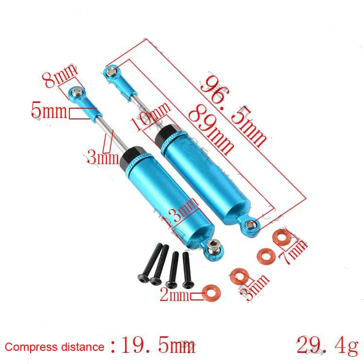 2 шт./4 шт. металлический передний/задний демпфер внутренний пружинный