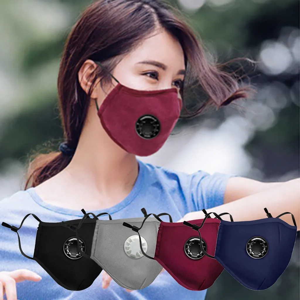 

Reusable Mask,Dust Mask PM2.5 Windproof Foggy Haze Pollution Respirator And Dustproof Windproof Breathable Face Mask