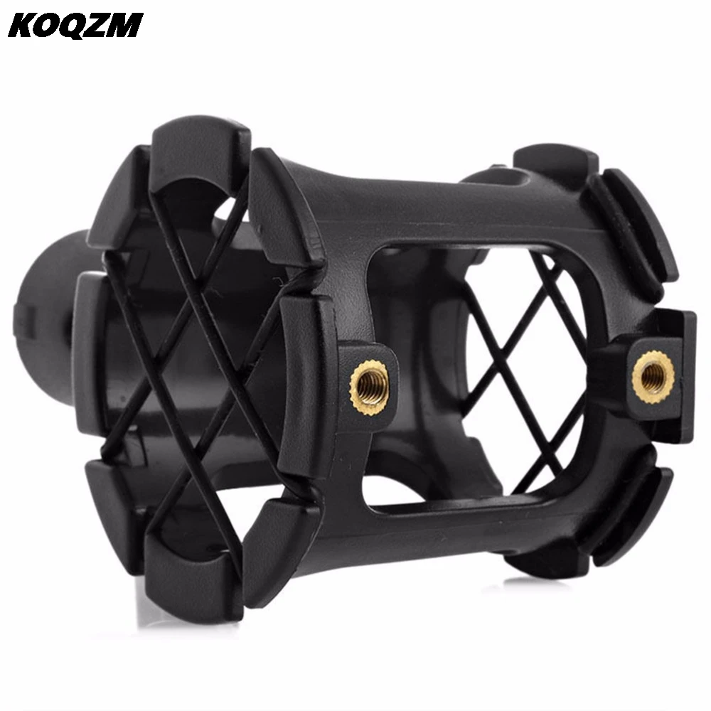 

Universal Mic Shotgun Microphone Suspension Shock Mount Clip Condenser Holder Studio Sound Recording Stand 1PC