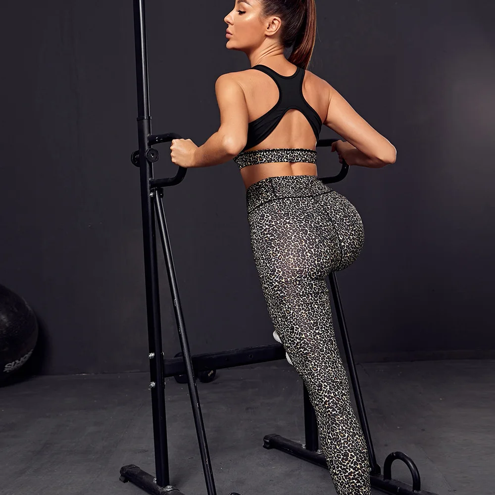 

2020 Women's High Stretch High Waist Hip-Lifting Fitness Pants Quick-Drying Sweatpants Wear Tight Outer Pants Sets