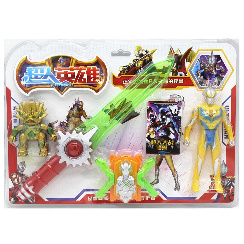 Коллекционные модели игрушек Ultraman коллекционная Вселенная Супермен японское