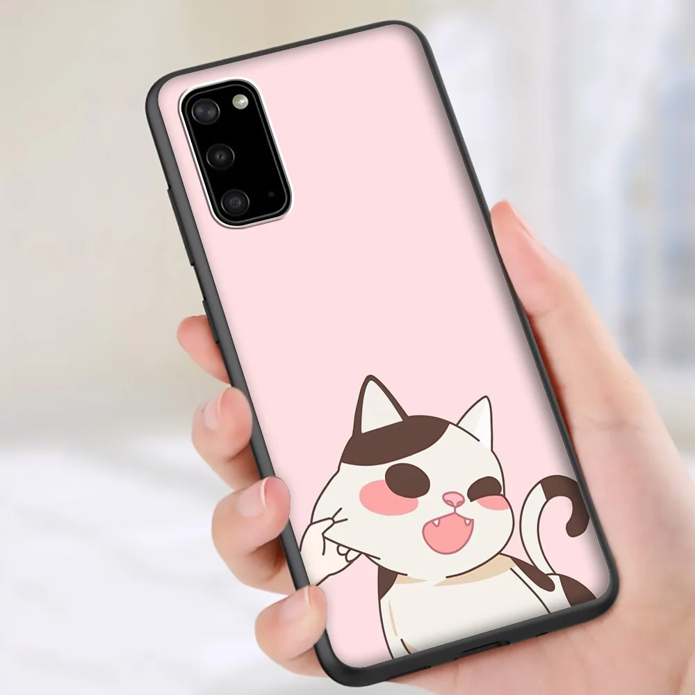 Lavaza Cute cat Animals Soft Silicone Case for Samsung A01 A11 A21 A41 A2 Core A20e A70s J4 J7 Duo J6 J8 Plus Prime 2018 | Мобильные