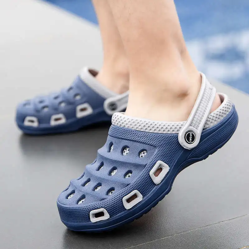

Women Sandals Summer Flip Flops 2021 Slippers Summer Man Platform Sandals Slippers House Man Man Shoes Light Non Slip Croks 28A