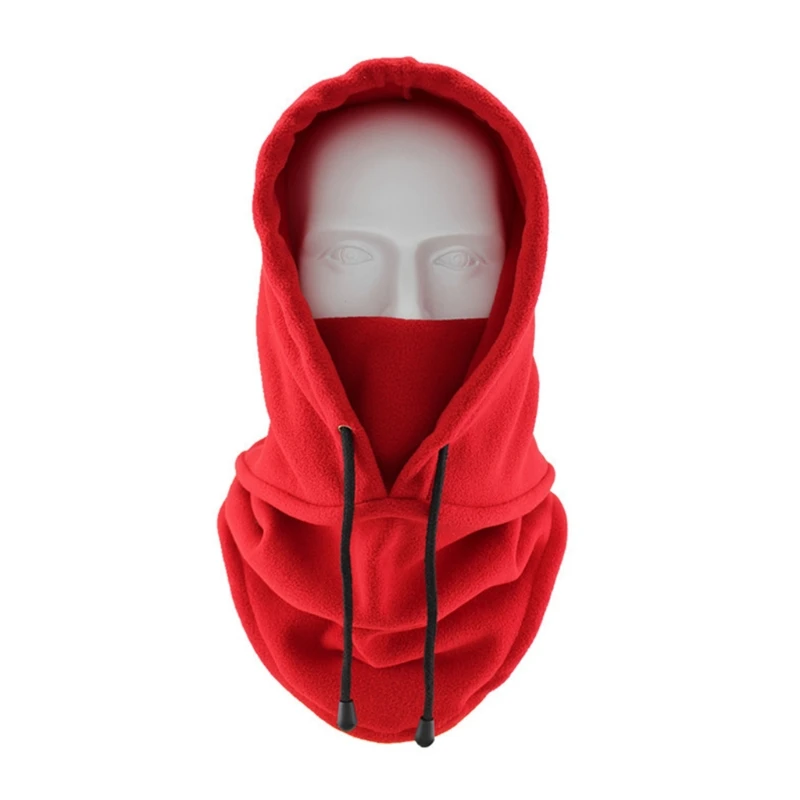 

Men Women Winter Faux Fleece Balaclava Hood Hat Outdoor Cycling Windproof Full Face Cover Ski Mask Thermal Neck Warmer