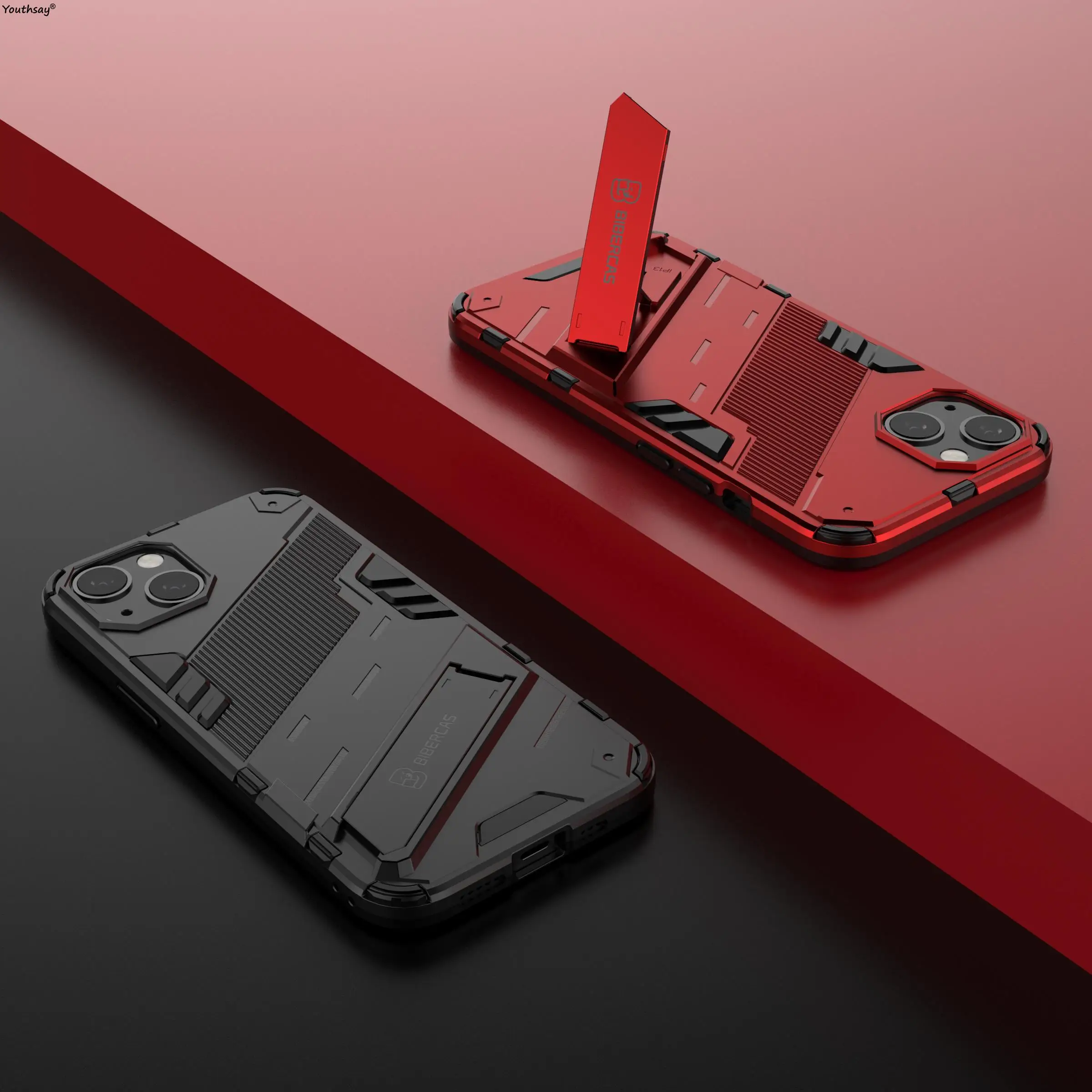 PUNK Phone Case For iphone 13 Cover Case For Apple Iphone 13 Funda Shell Coque Armor Shockproof Bumper For Apple Iphone 13