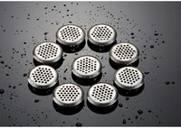 60pcslot ventilator grille round stainless steel air vent ventilator grille for closet shoe cabinet