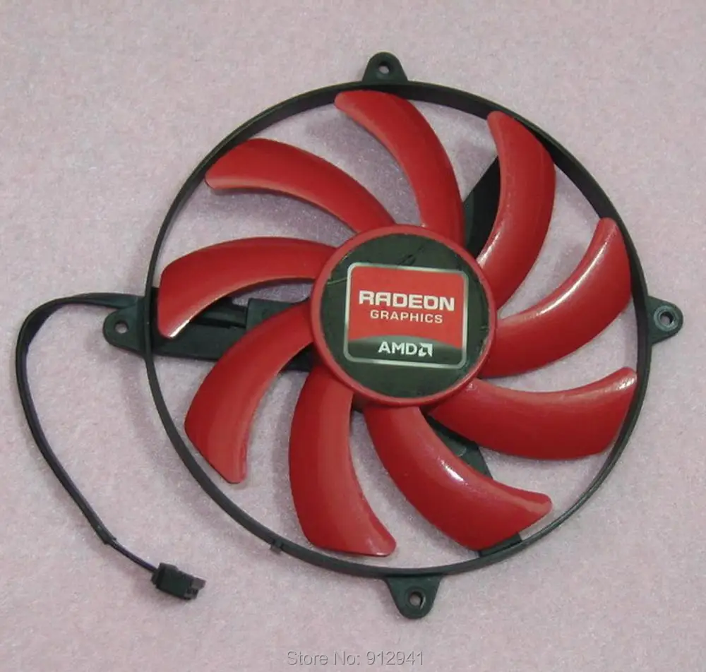 R156c NTK FD7010H12S графика/Видеокарта Круглый Вентилятор Замена 12V 0.35A 4 провода 4Pin для AMD