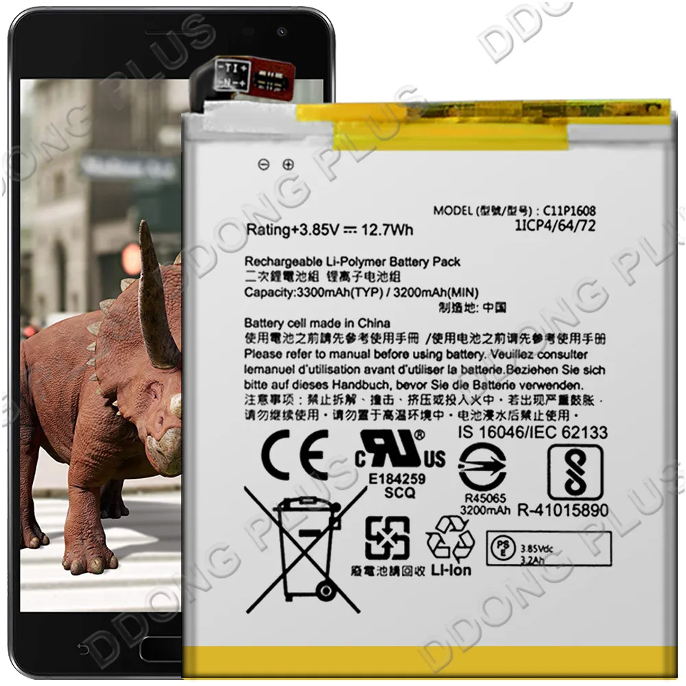 

C11P1608 Battery For ASUS ZenFone AR V570KL A002 Battery Replacement Repair Part