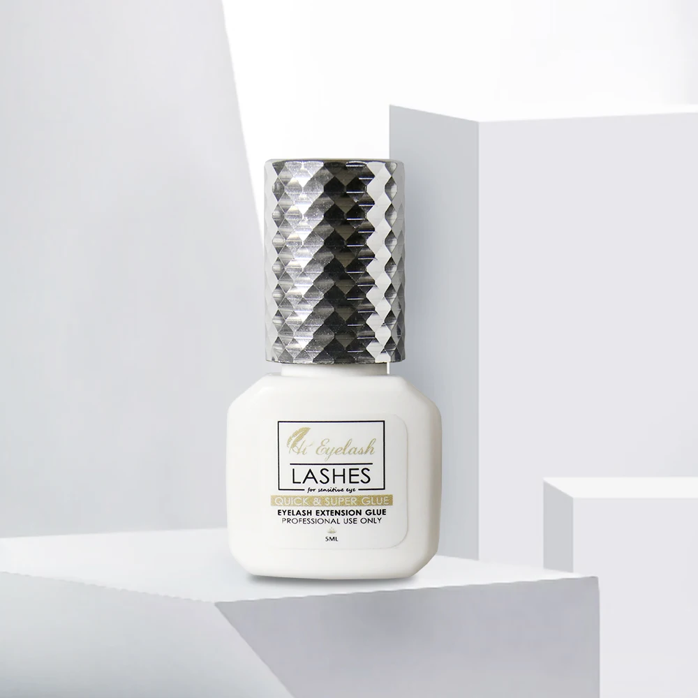Eyelash Glue Private Label 1s Drying Best Latex Free Lash Adhesive 6-8 Weeks 5ml Korea Super | Красота и здоровье
