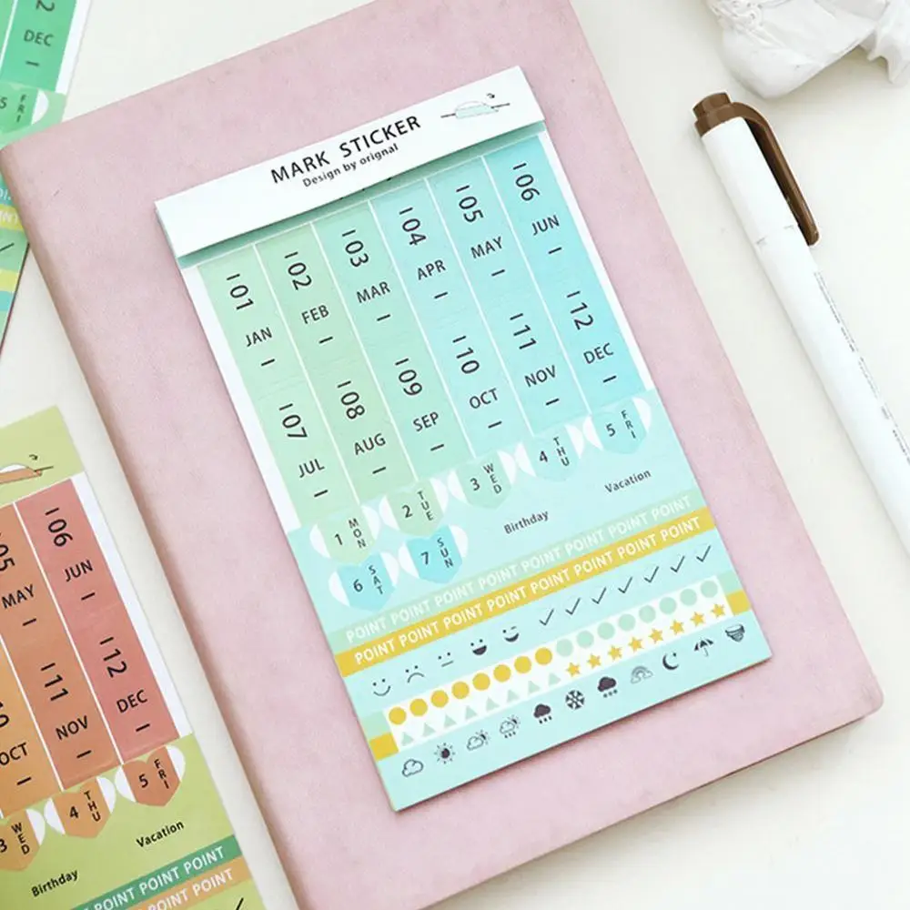 8 листов/Набор DIY Скрапбукинг указатель страниц стикер офисный школьный дневник