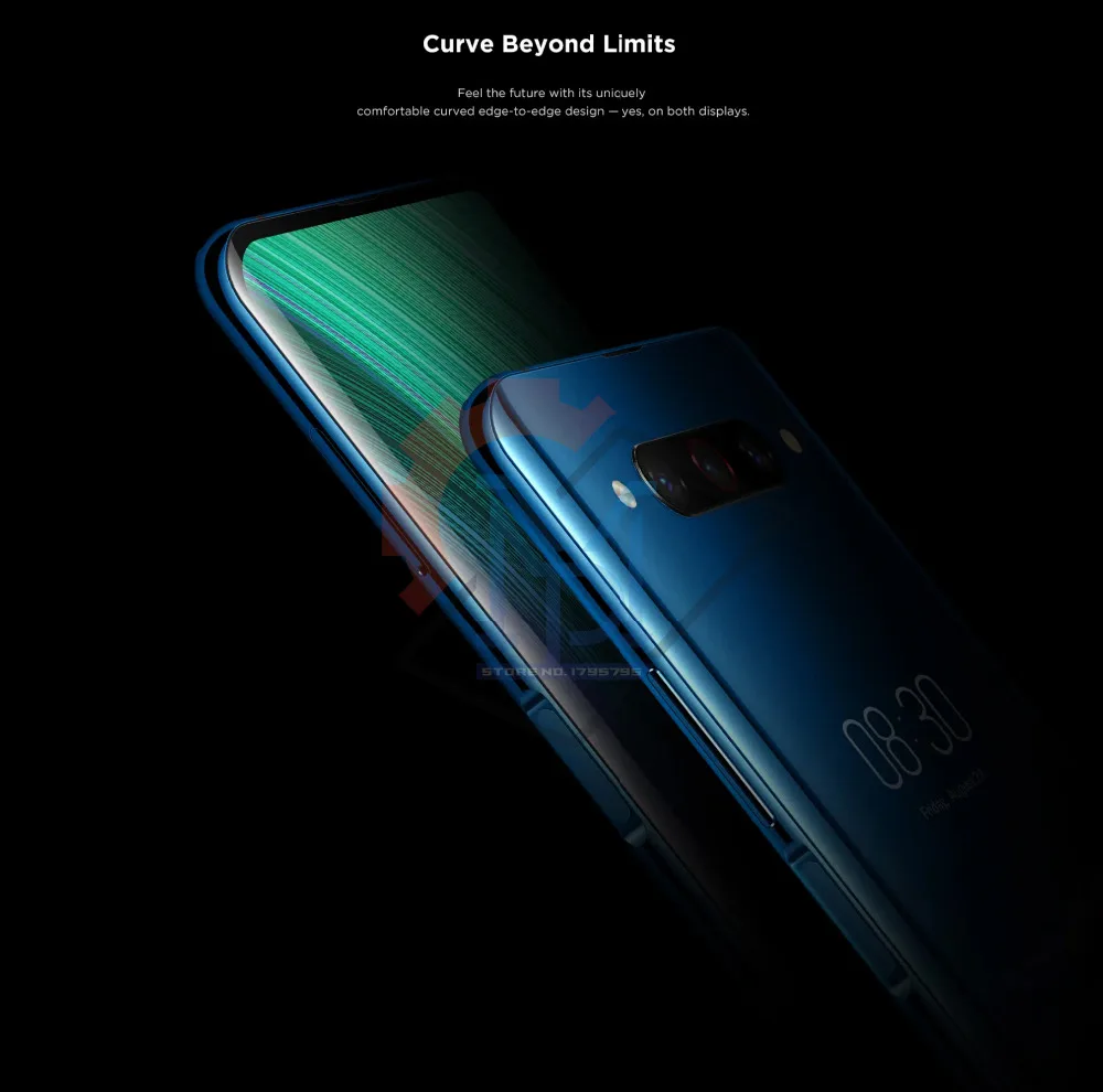 Мобильный телефон Nubia Z20, 6,42+ 5,1 дюймов, двойной гибкий AMOLED экран, 6 ГБ+ 128 Гб, Snapdragon 855 Plus камера, смартфон МП