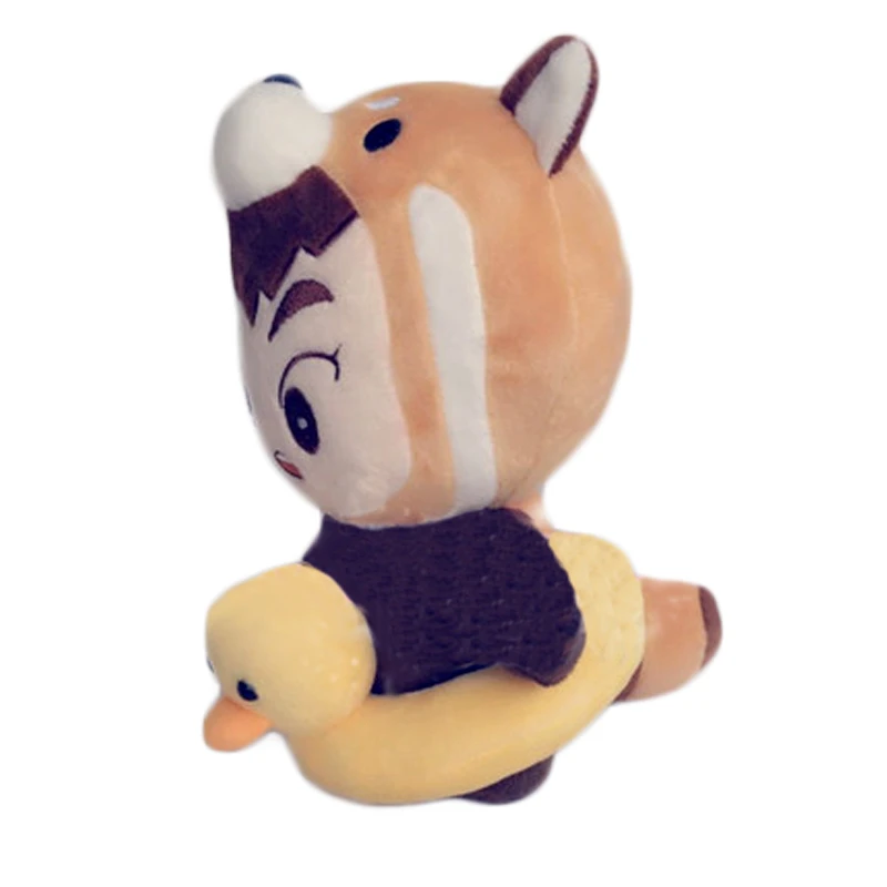 Корея Kawaii аниме плюшевые куклы игрушка мягкая кукла ручной работы Медведь плюшевые куклы с одеждой Мягкие Аниме плюшевые игрушки вентиляторы подарок для ребенка