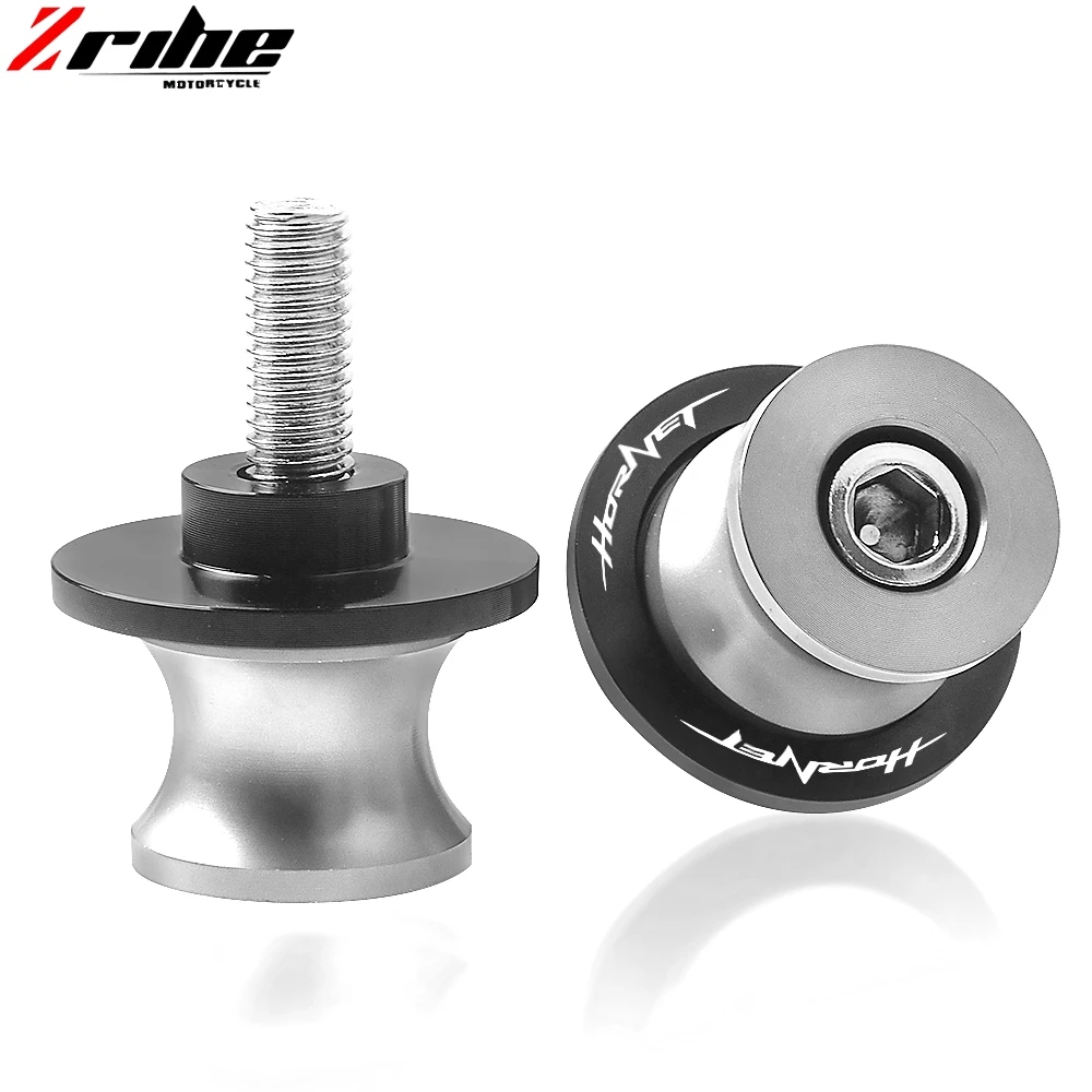 8mm Silver Мотоцикл с ЧПУ алюминиевый маятник Катушки слайдер стенд винты для Honda CB600F CB 600 F Hornet 599 CB 600 CB599 CB600F HORNET - Цвет: 8mm Silver