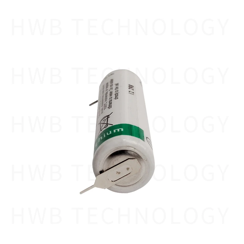10 шт./лот новый для LS14500 AA ER14505M 3 6 v 2600mah литиевая батарея с паяными штырьками