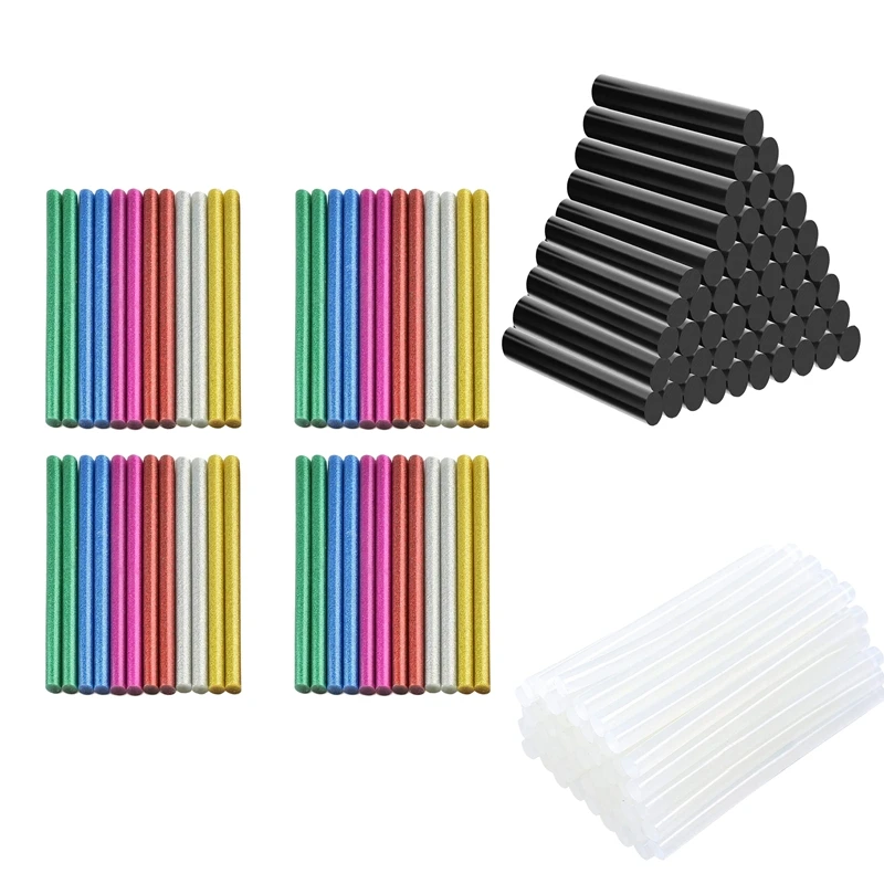 

Палочка для горячего клея с блестками, палочки для горячего клея, мини-палочка для термоплавкого клея для творчества и творчества, 7x100 мм