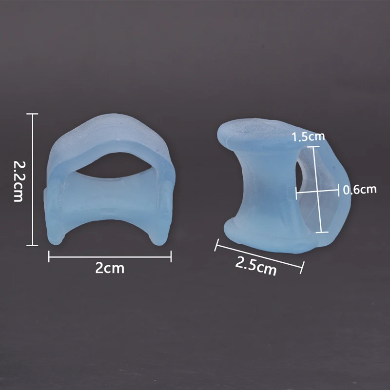 

1Pair Little Toe Thumb For Daily Use Silicone Gel Toe Bunion Guard Foot Care Finger Toe Separator Valgus Toe Separators