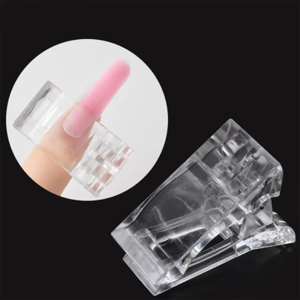 5 шт./компл. зажим для ногтей хрустальные зажимы дизайна прозрачные формы